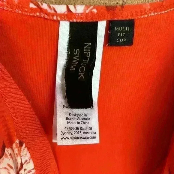 NipTuck Swim one piece floral light padded swimsuit - Picture 6 of 6